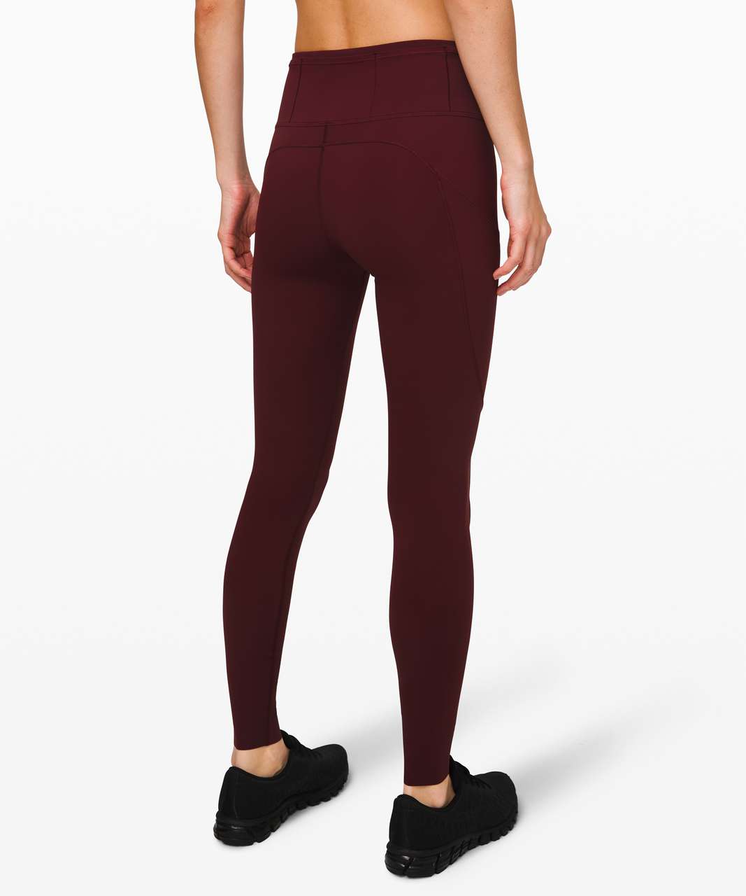 Lululemon Fast and Free Tight 28" *Non-Reflective - Garnet