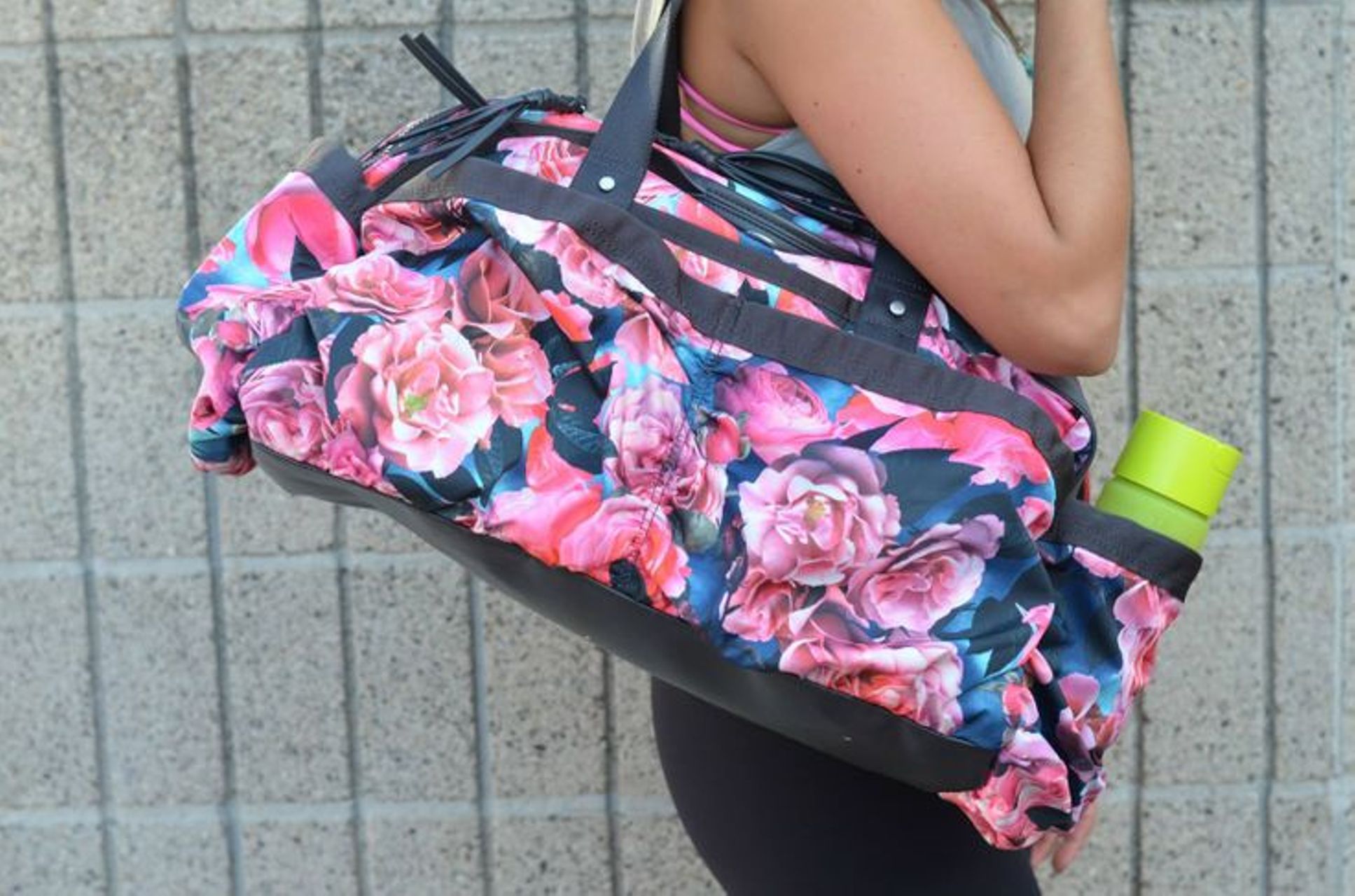 Lululemon Yoga On The Fly Duffel - Secret Garden