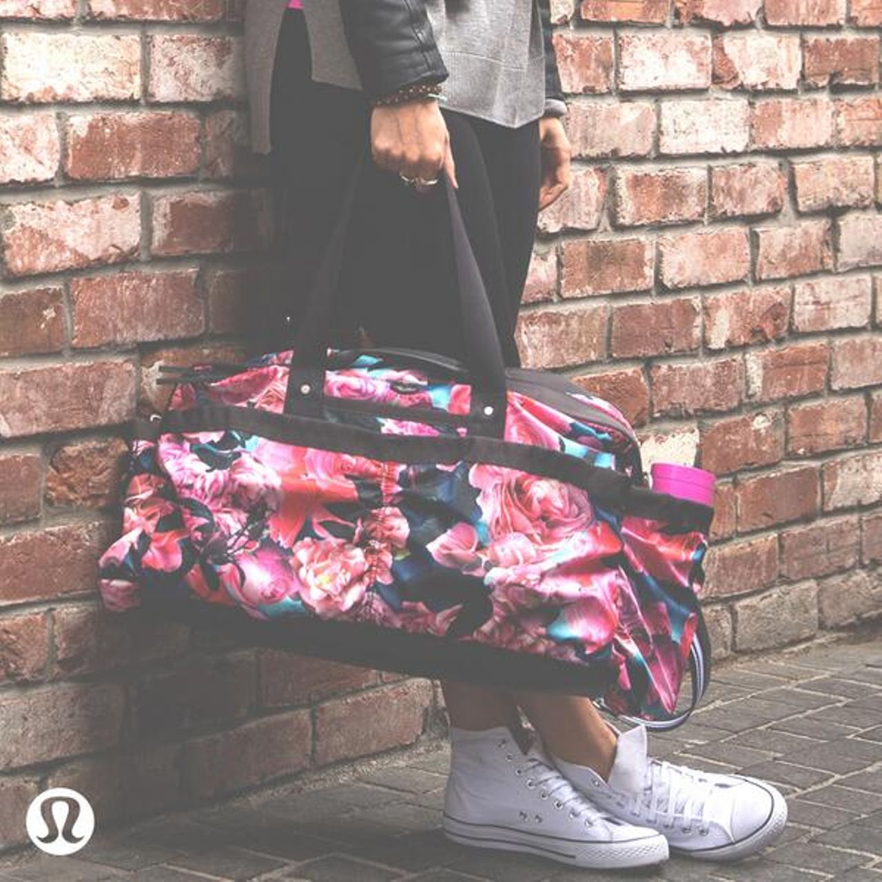 Lululemon Yoga On The Fly Duffel - Secret Garden - lulu fanatics