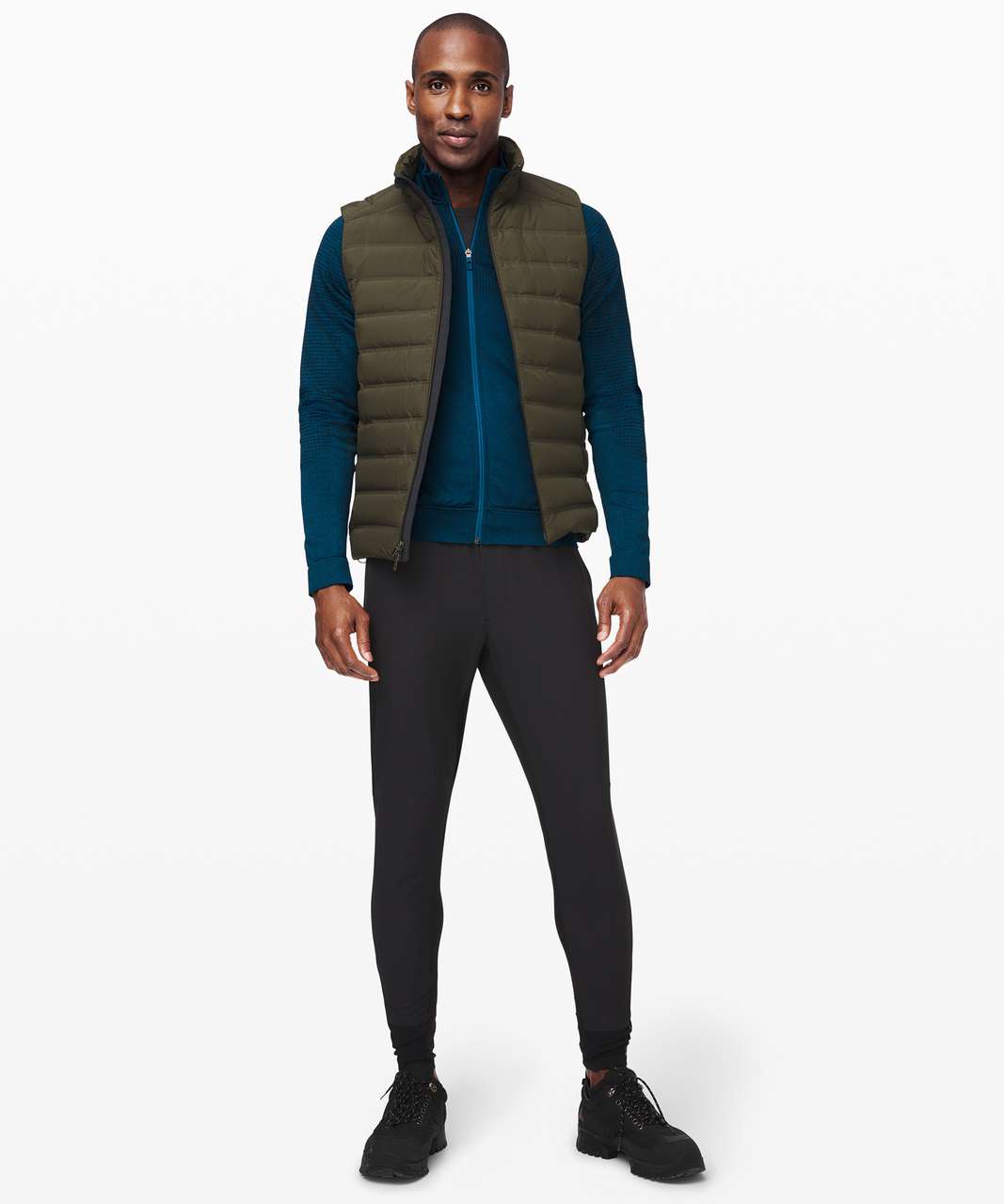 Lululemon Engineered Warmth Jacket - Poseidon / Black