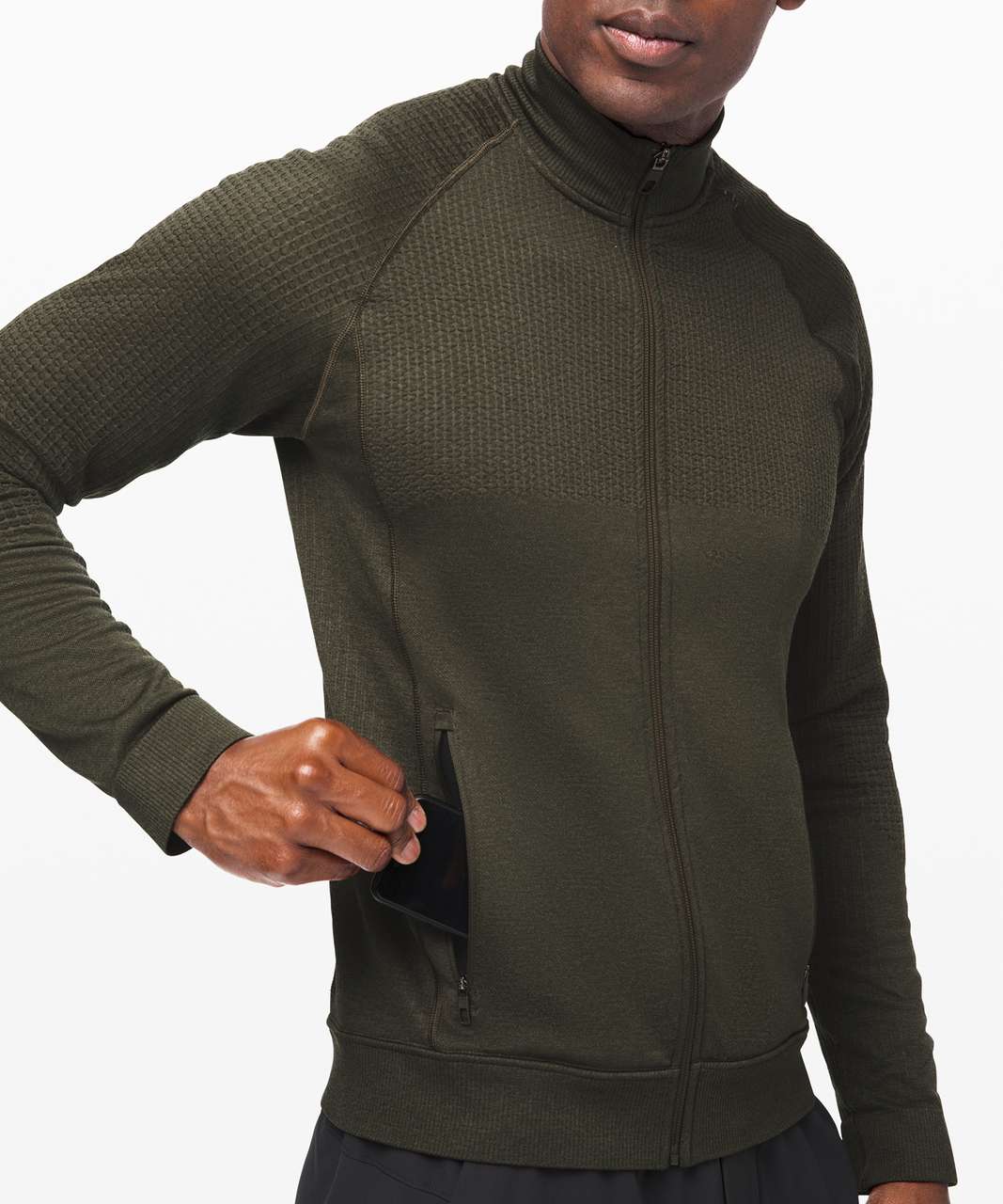 Lululemon Engineered Warmth Jacket - Dark Olive / Dark Olive