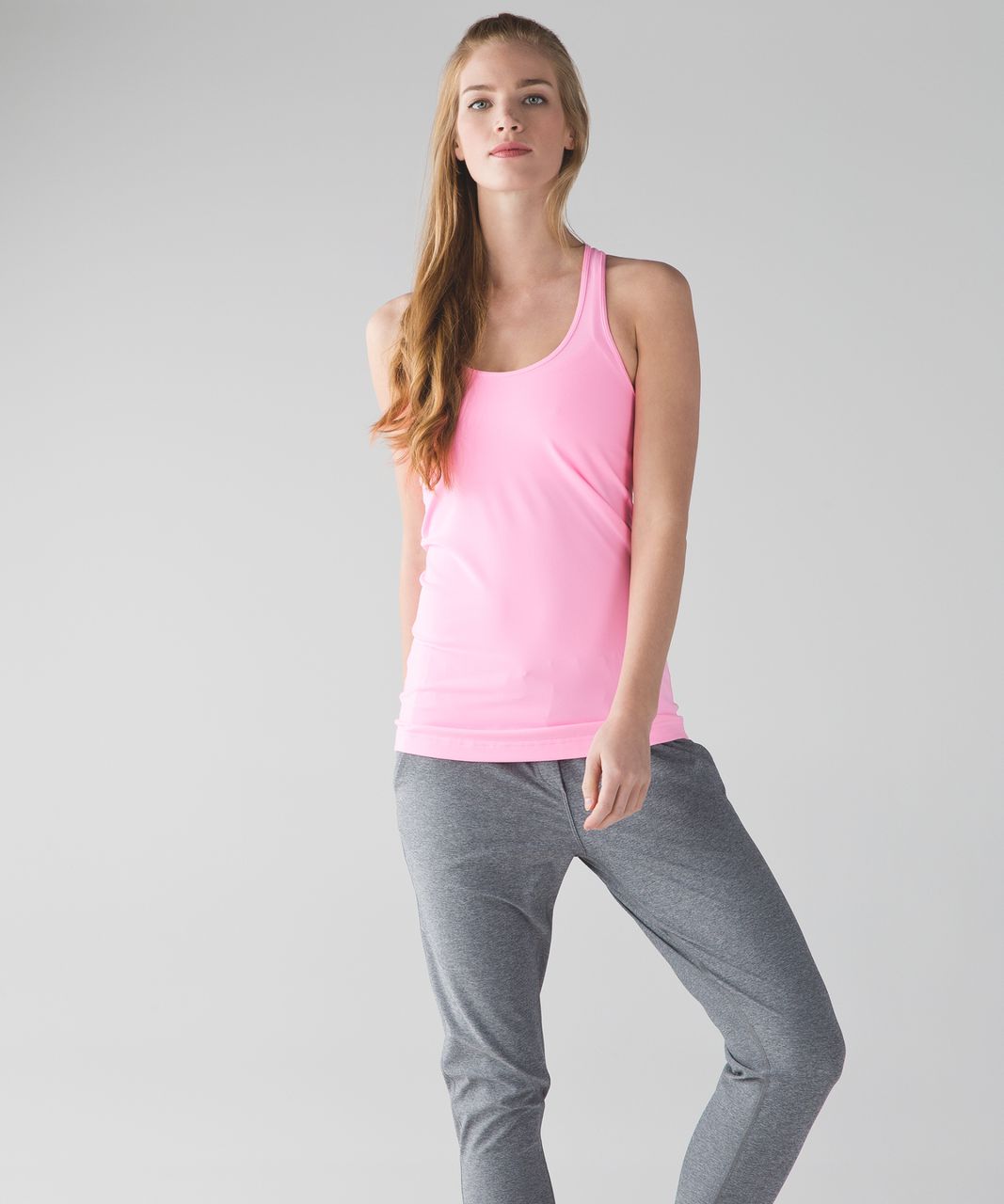 Lululemon Cool Racerback - Pink Shell - lulu fanatics