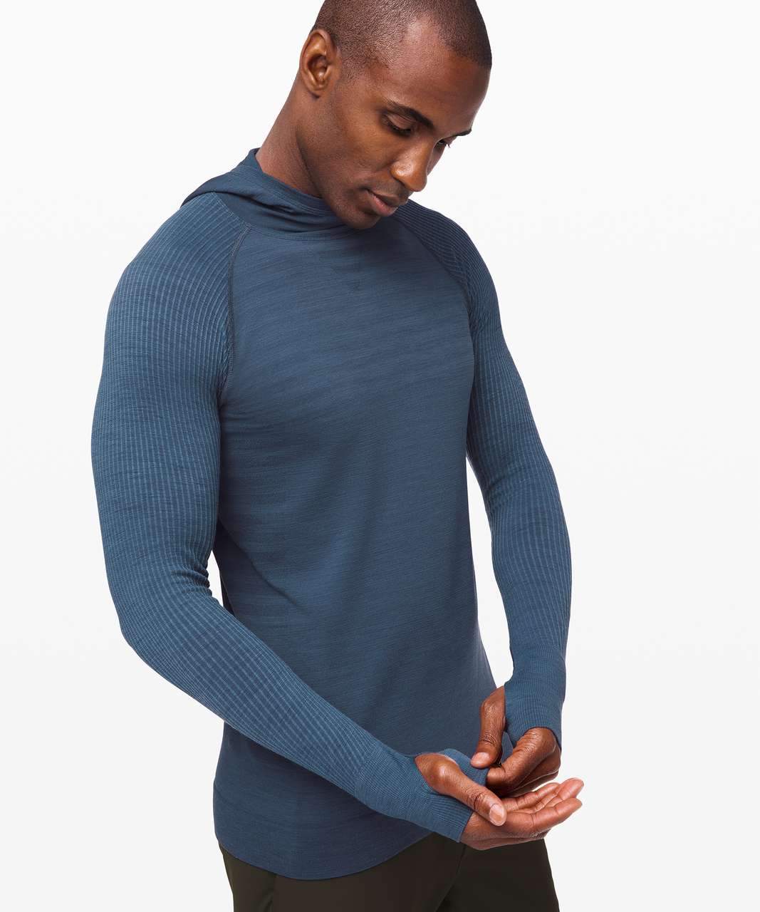 Lululemon Keep the Heat Thermal Hoodie - Blueprint / Blueprint