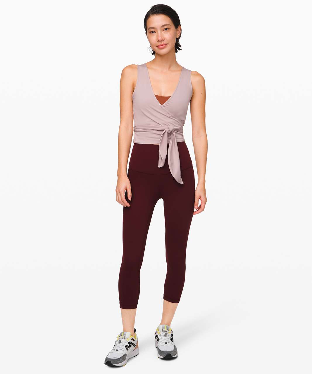 Lululemon Align Super High-Rise Crop 21" - Garnet