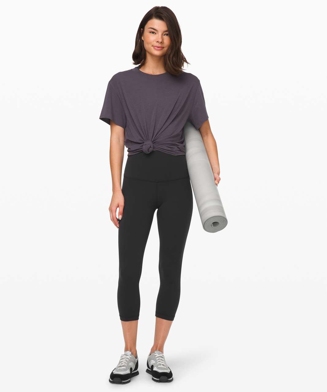 LULULEMON Align Crop 21 Black, 4