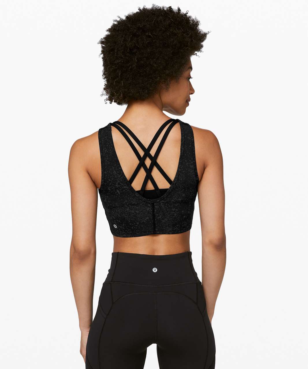 Lululemon Energetic Edge Cropped Tank - Black