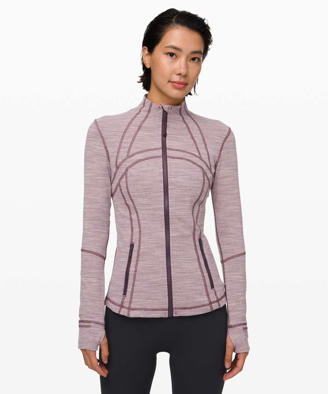 Lululemon Define Jacket - Wee Are From Space Frosted Mulberry Black Currant