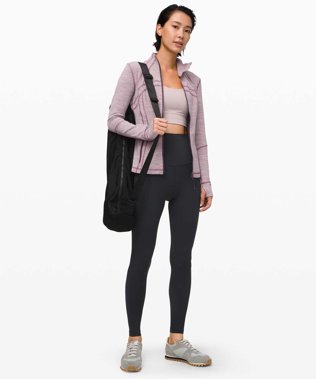 Lululemon Define Jacket - Wee Are From Space Frosted Mulberry Black Currant