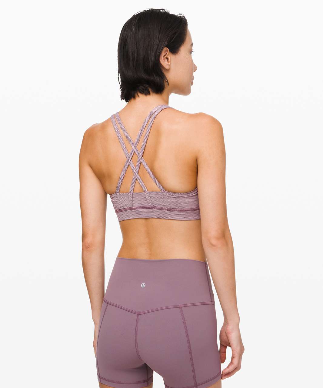 Lululemon Energy Bra - Wee Are From Space Frosted Mulberry Black Currant