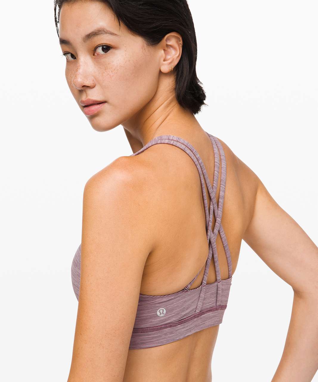 Lululemon Energy Bra - Wee Are From Space Frosted Mulberry Black Currant