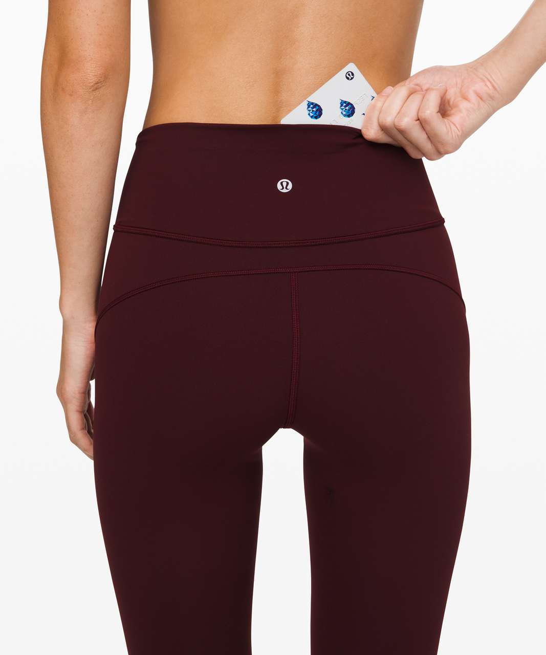 Lululemon In Movement Tight 25 *Spray Dye Everlux - Brushed Spray Dye  White Dark Cobalt - lulu fanatics