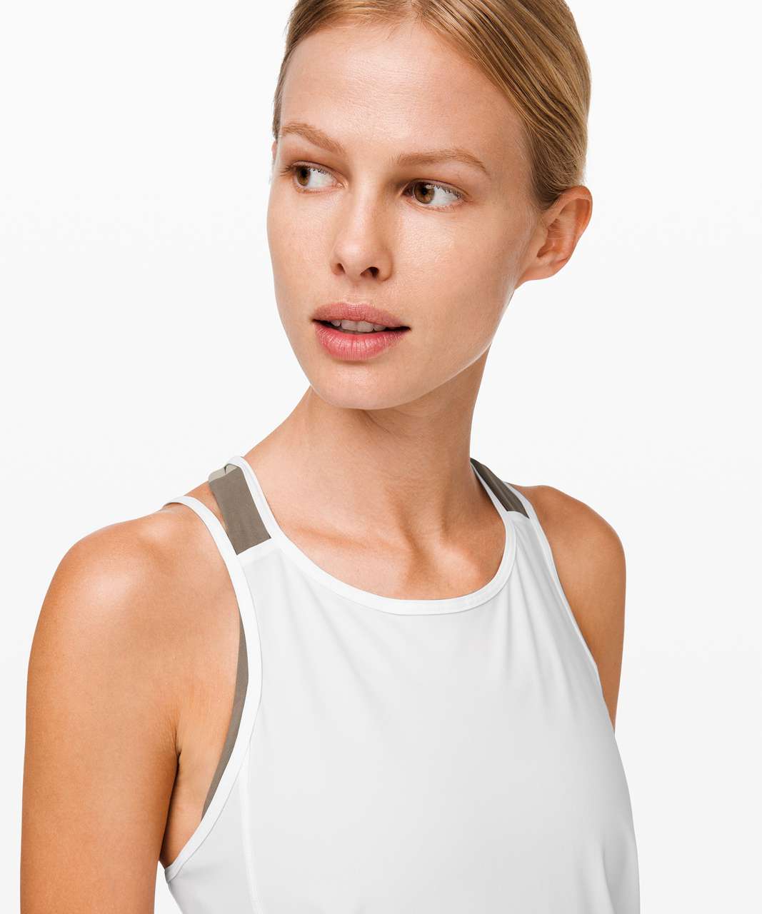 Lululemon Go For Double Tank - White