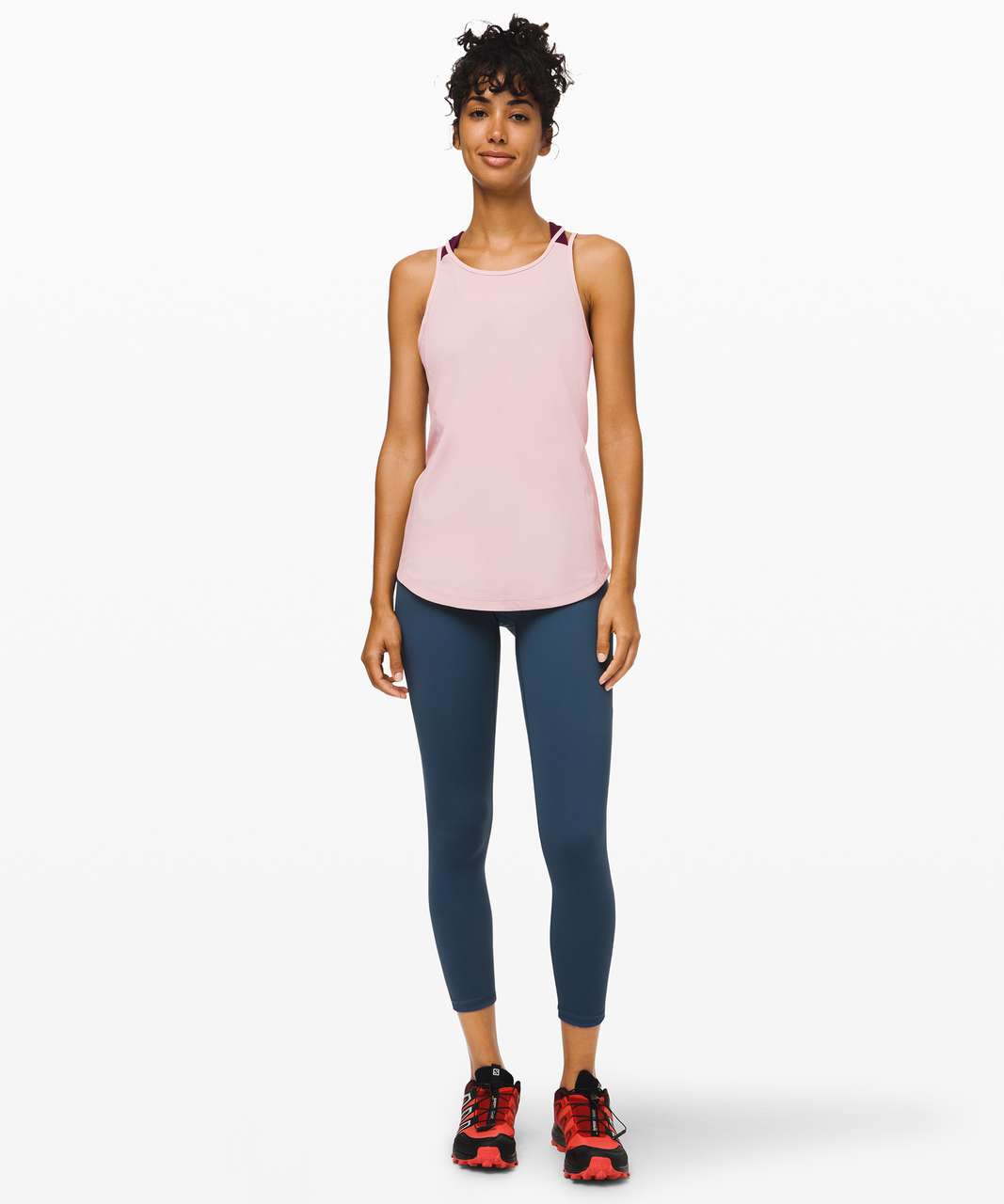 Lululemon Go For Double Tank - Smoky Blush