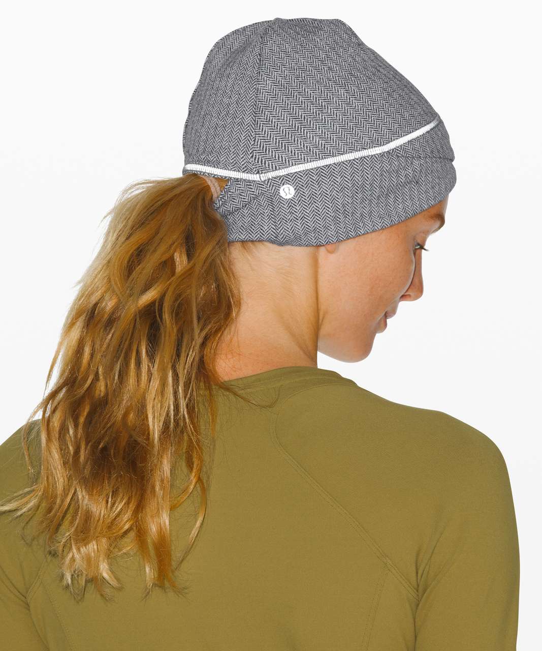 Lululemon Cross Chill Run Beanie - Heathered Herringbone Heathered