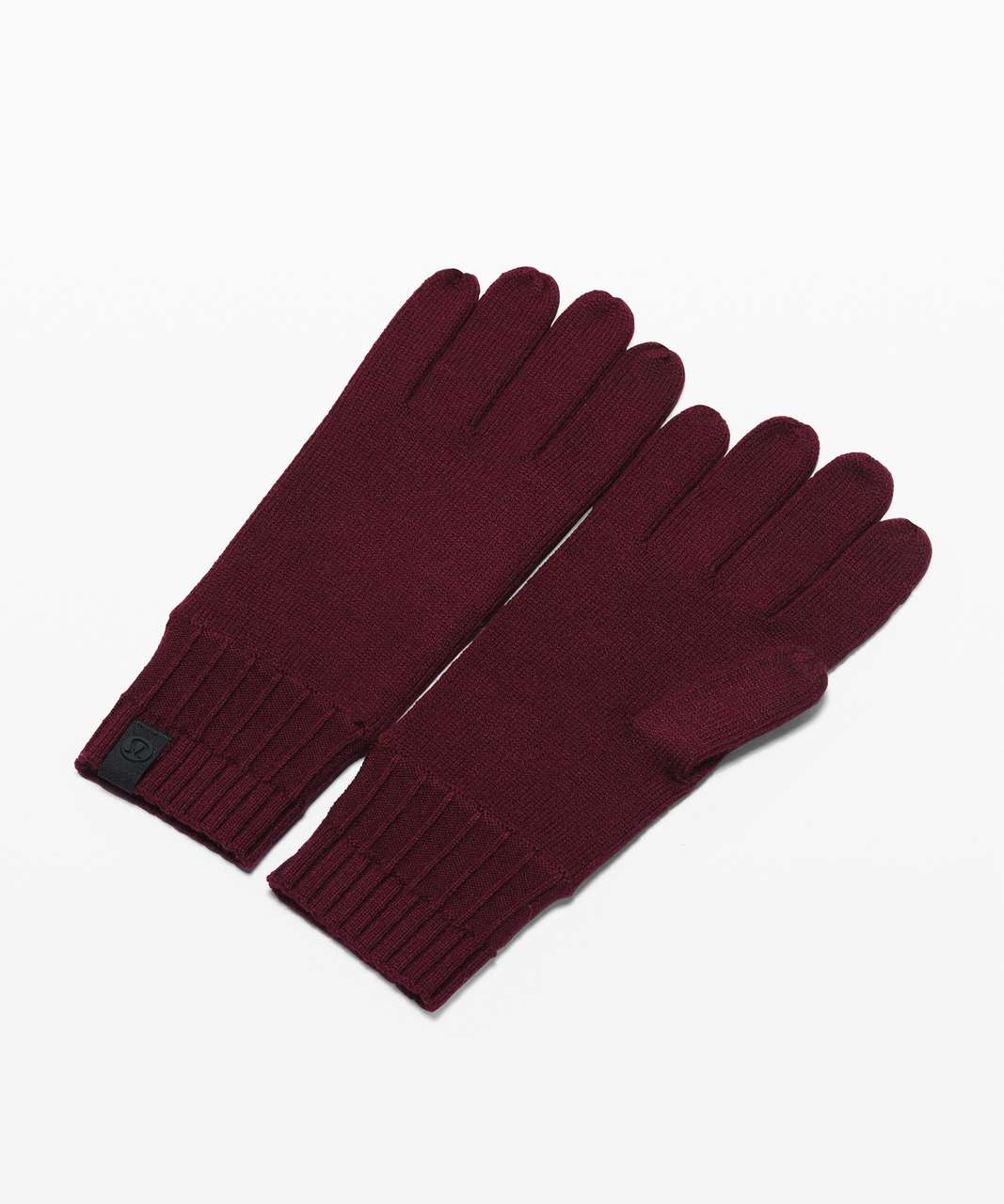 Lululemon Tech and Toasty Knit Gloves - Garnet