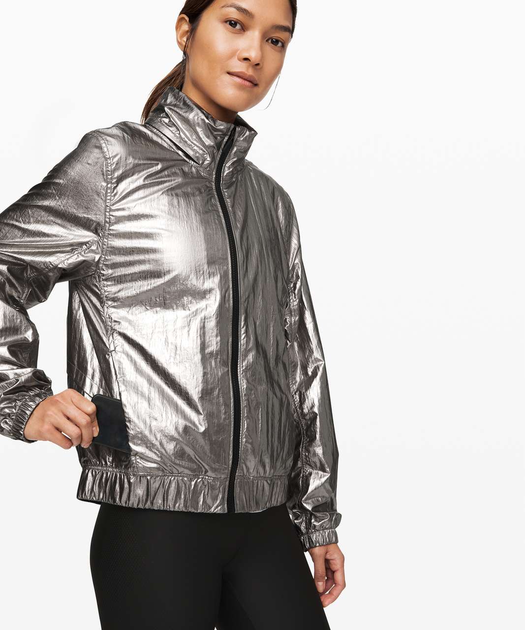 Lululemon Get Stellar Jacket - Titanium Foil