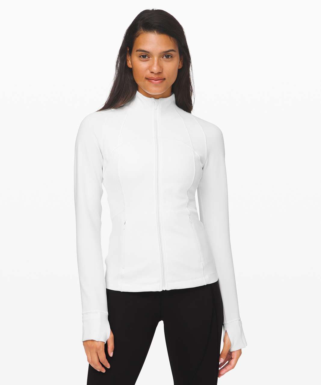 Lululemon Define Jacket *Ribbed - White