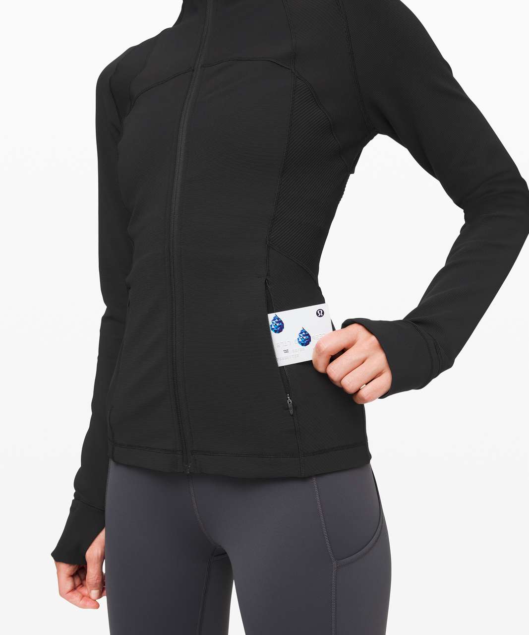 Lululemon Define Jacket *Ribbed - Black