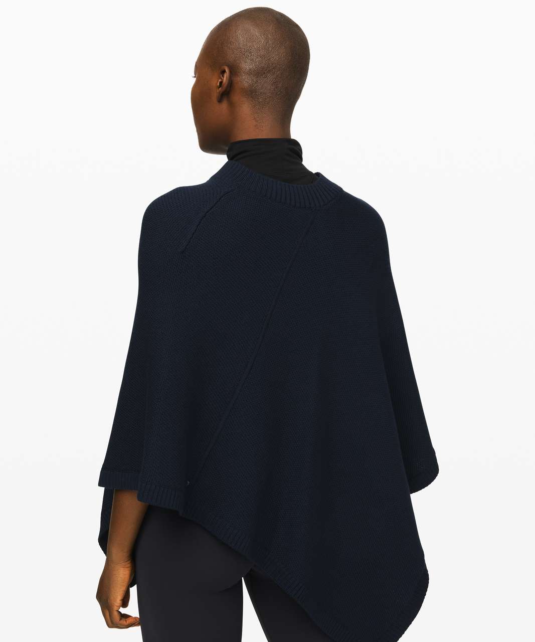 Lululemon On The Go Poncho - Iron Blue / True Navy - lulu fanatics