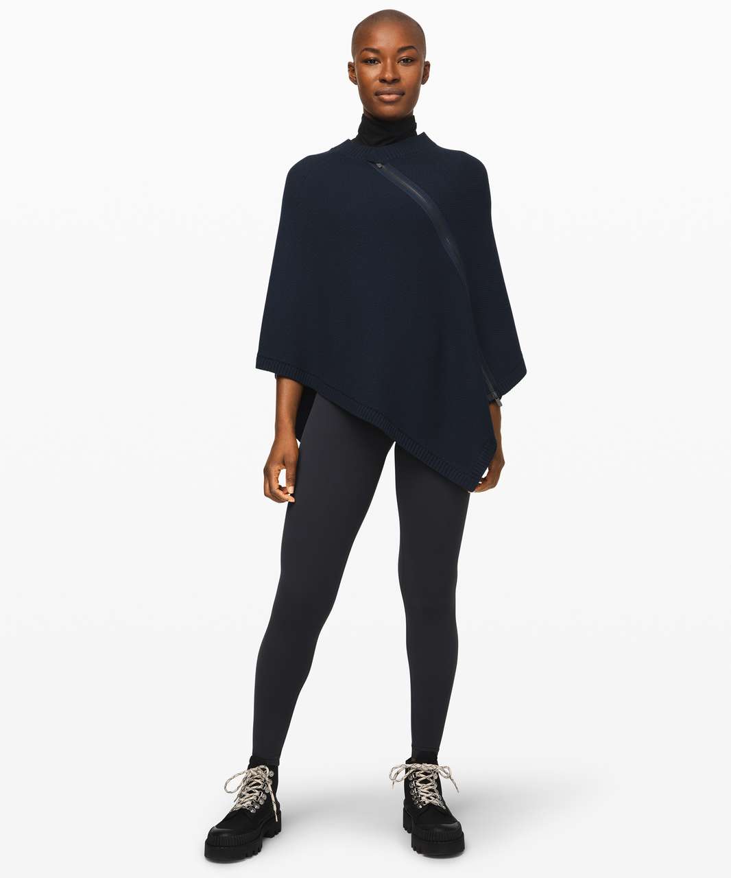 Lululemon On The Go Poncho - Iron Blue / True Navy - lulu fanatics