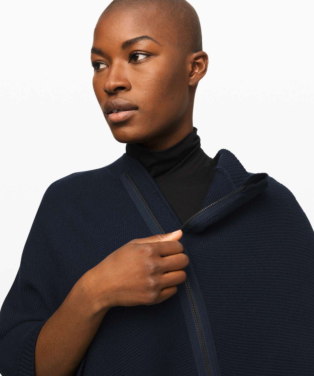 Lululemon On The Go Poncho - True Navy