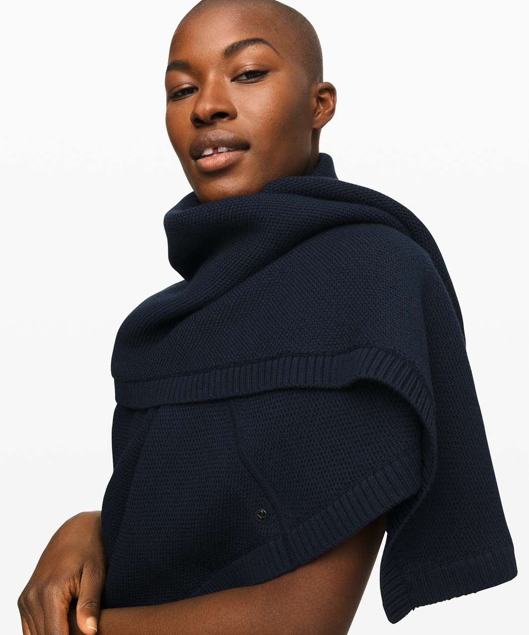 Lululemon On The Go Poncho - True Navy