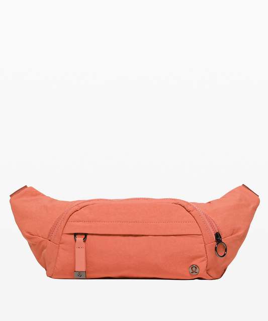 Lululemon On the Beat Belt Bag *Sherpa - Heathered Magma - lulu fanatics