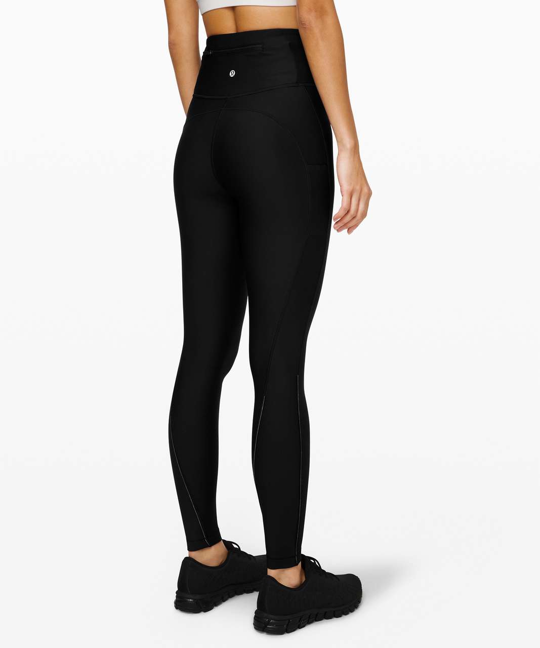 Lululemon Run It Out Tight - Black - lulu fanatics