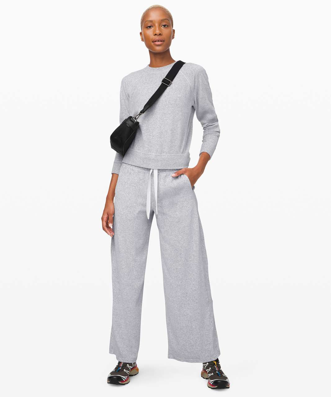 Lululemon Loungeful Straight Leg Pant - Heathered Core Ultra Light