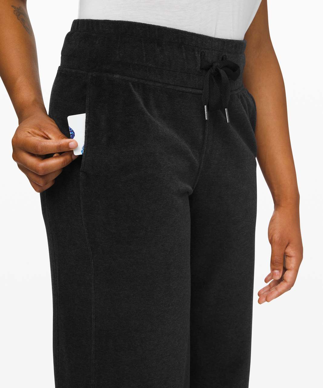 Black lululemon work pants #lululemon #comfy #black - Depop