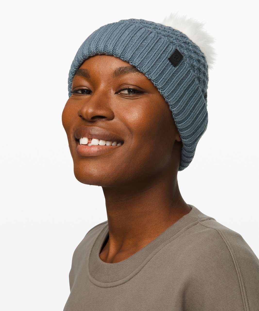 Lululemon Pom to Play Beanie - Blue Charcoal