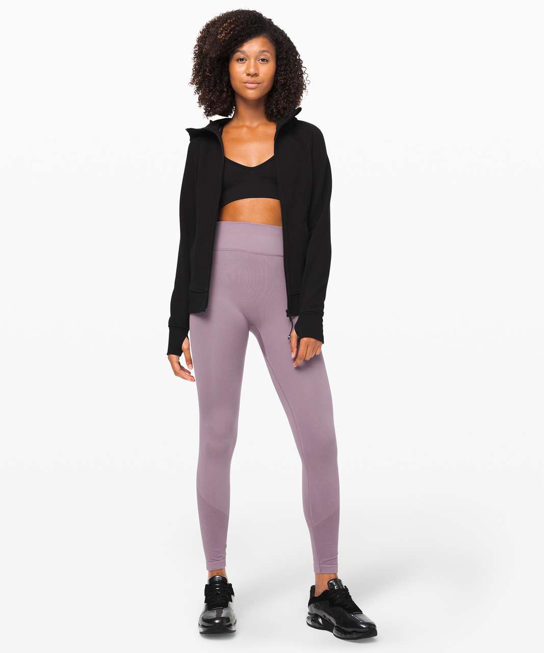 Lululemon Ebb to Street Tight - Frosted Mulberry