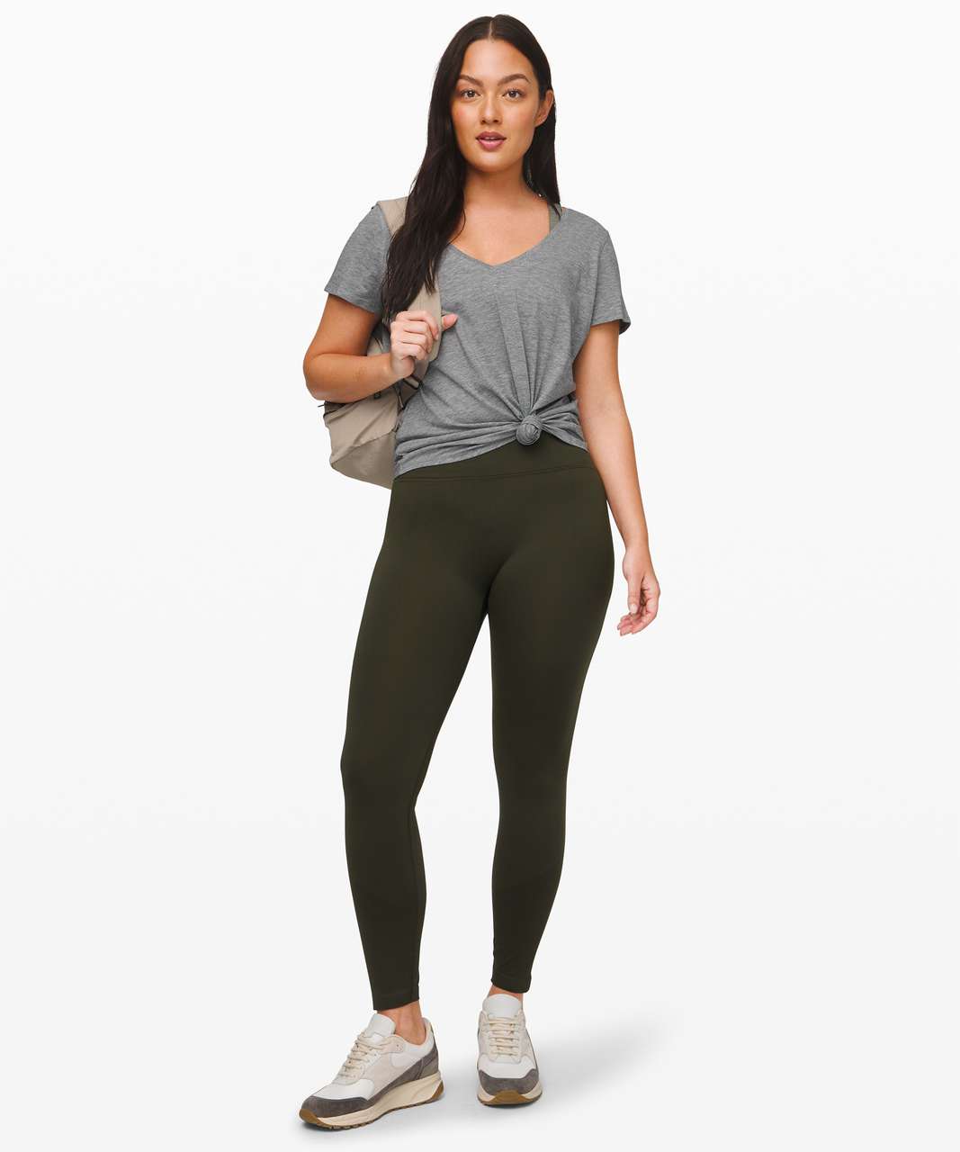 Lululemon Ebb to Street Tight - Dark Olive