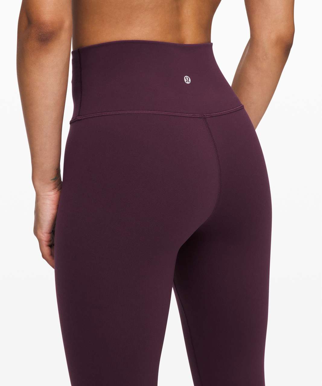 Lululemon Wunder Under Crop (High-Rise) *Full-On Luon 21" - Arctic Plum