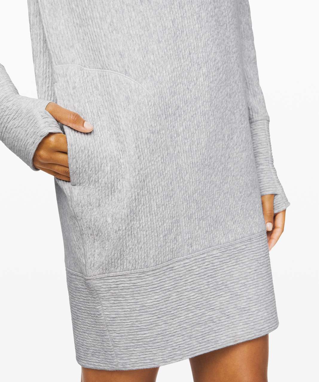 Lululemon Along the Way Dress - Heathered Core Ultra Light Grey