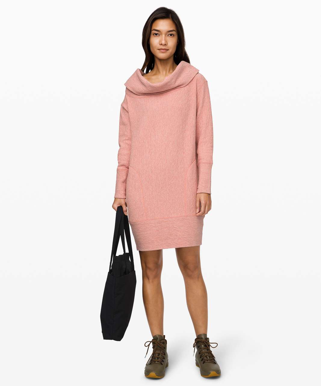 Lululemon Along the Way Dress - Heathered Copper Clay