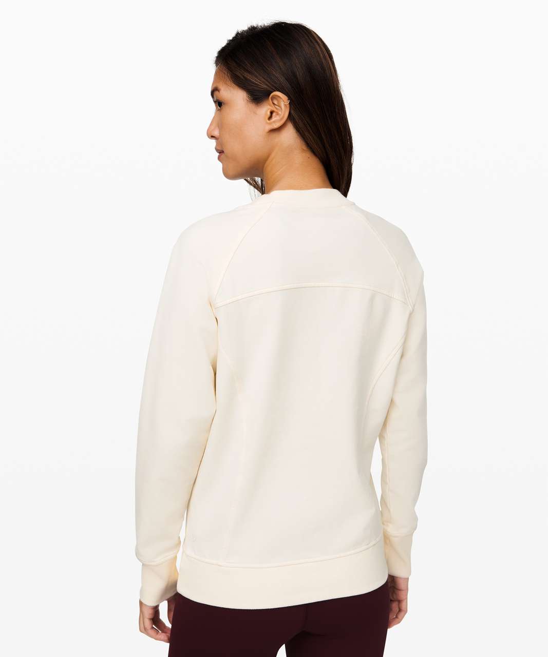 Lululemon Scuba Crew - White - lulu fanatics