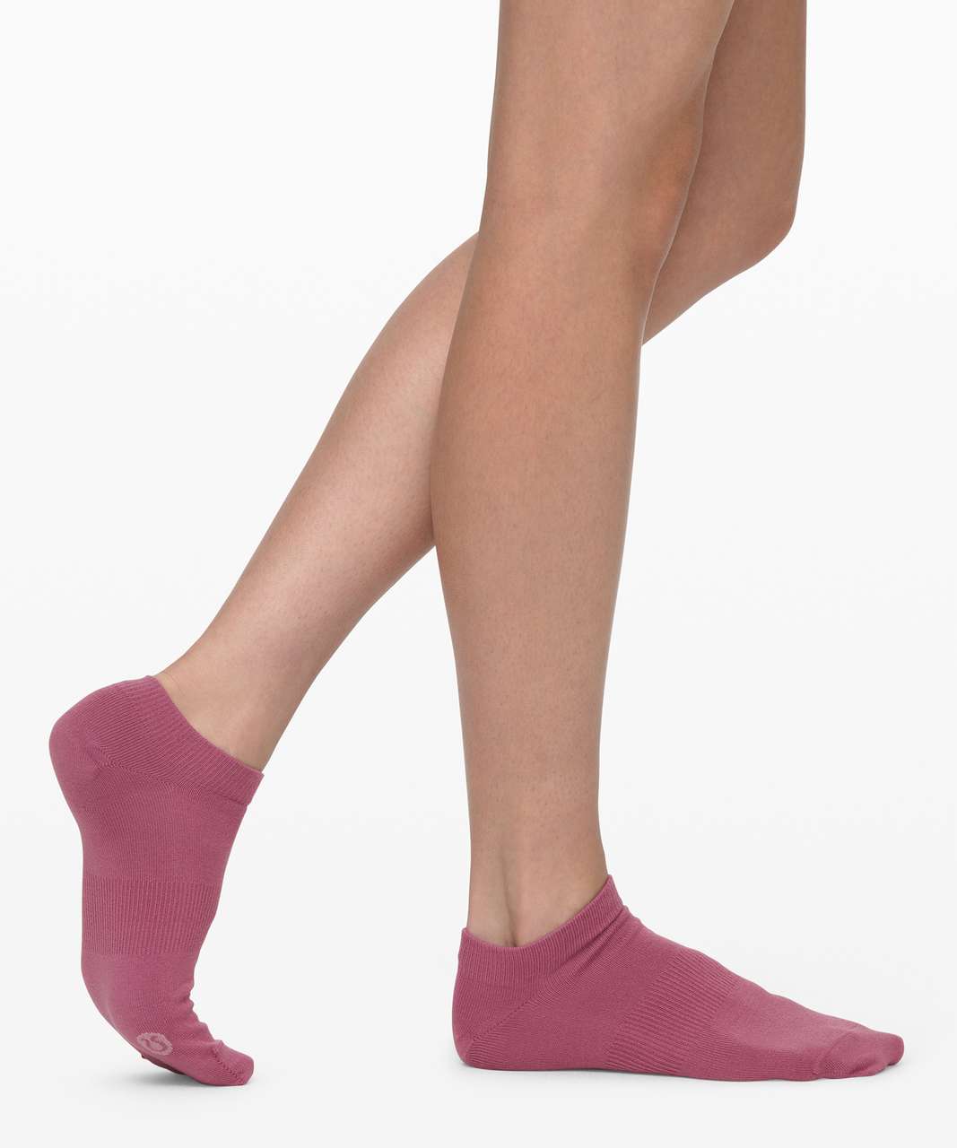 Lululemon On the Fly Sock *3-Pack - Pink Taupe / Moss Rose / Garnet