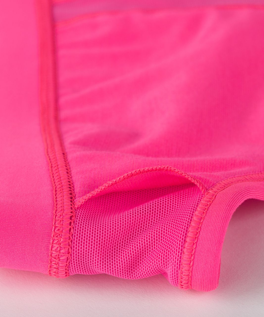 Lululemon Rise and Run Bra - Neon Pink - lulu fanatics