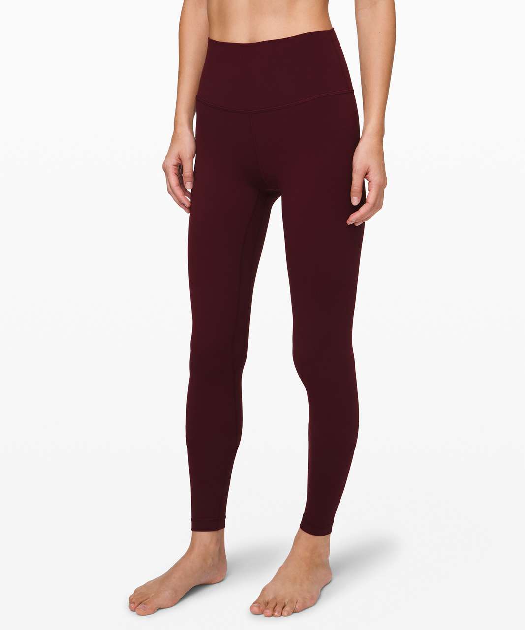 lululemon athletica, Pants & Jumpsuits, Burgundy Lululemon Leggings