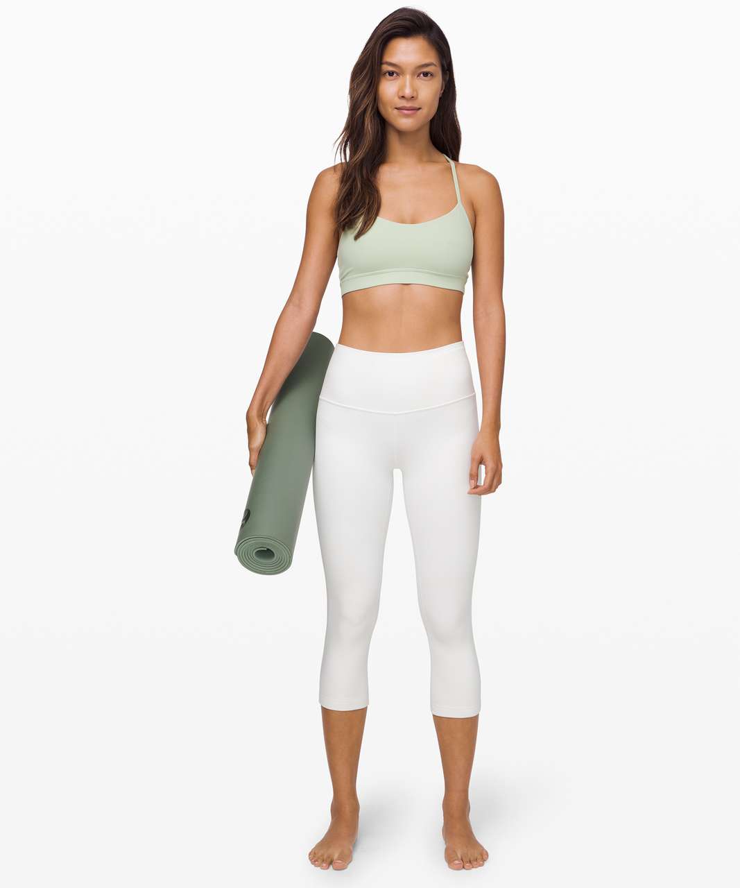 Lululemon Flow Y Bra *Nulu - Arctic Mint