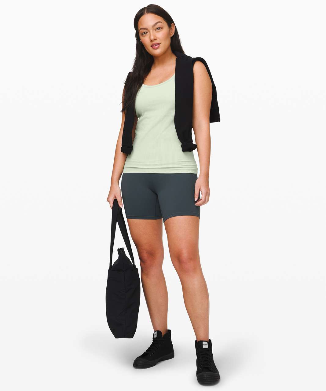 Lululemon Ebb To Street Tank II - Arctic Mint