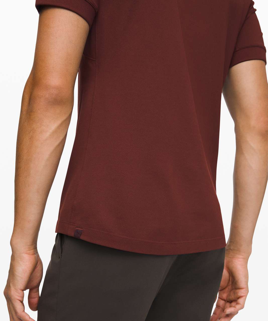 Lululemon Tech Pique Polo - Mahogany