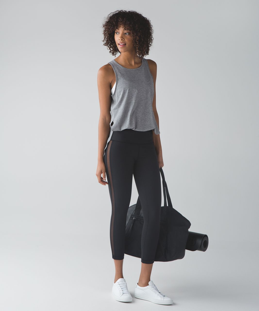 Lululemon Cruiser Tank - Heathered Medium Grey