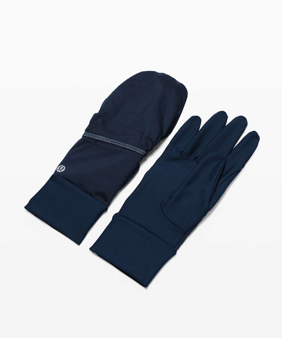 Lululemon Run Fast Gloves - True Navy / Stone Blue