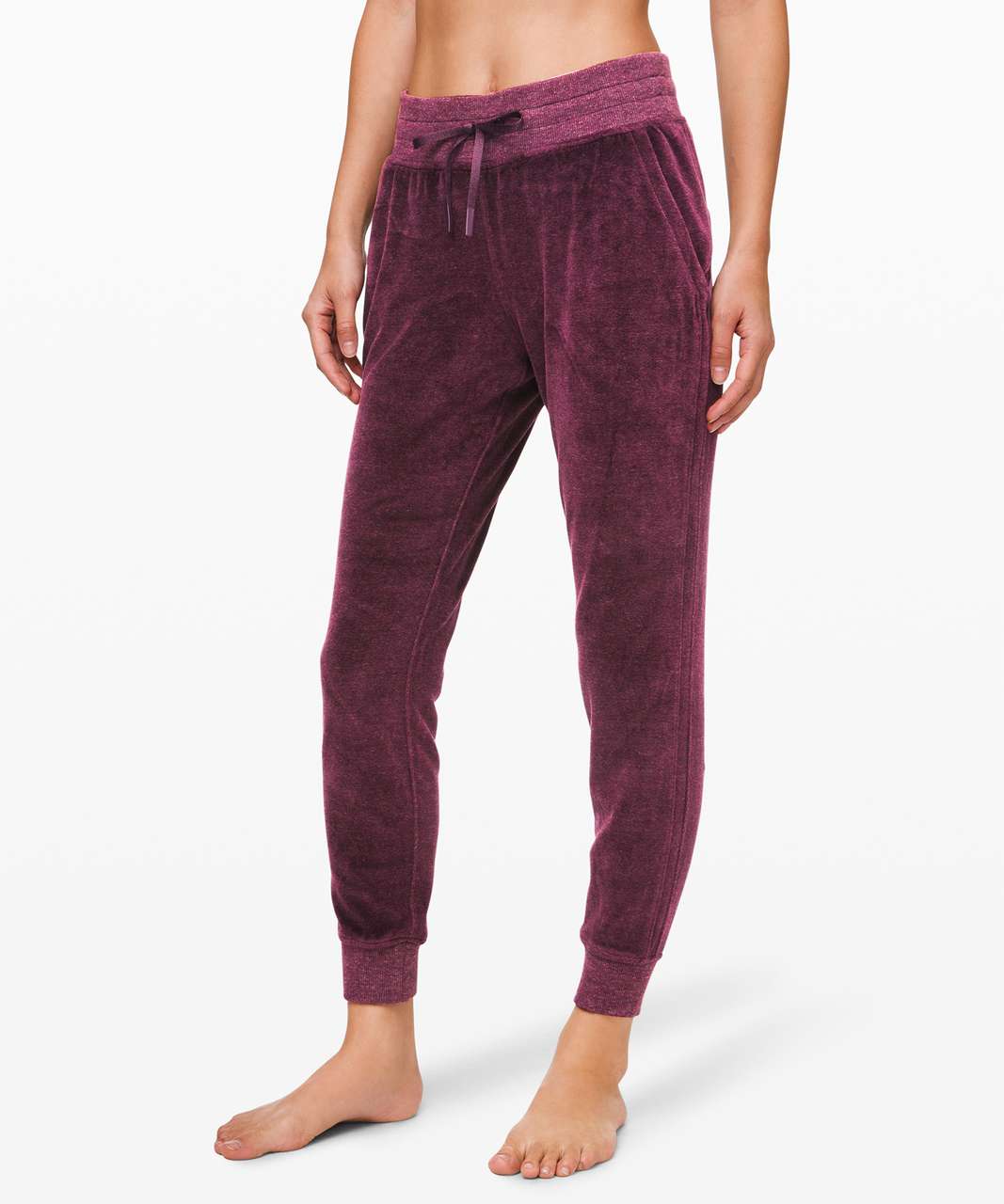 Women's Plum Joggers, Plum Sweatpants