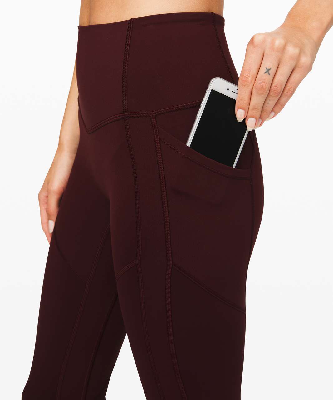 Lululemon All The Right Places Pant II 28 - Garnet - lulu fanatics