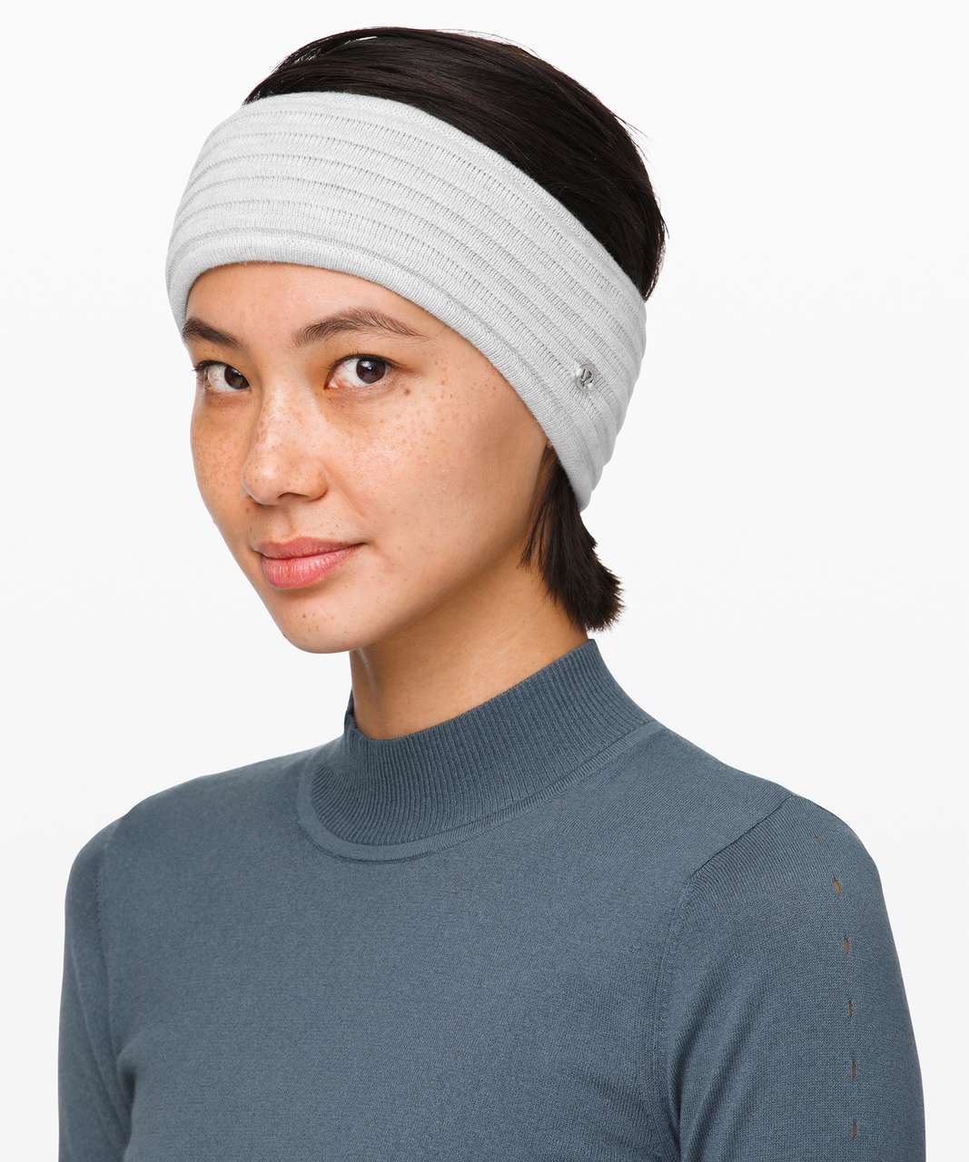 Lululemon Sweet and Sherpa Earwarmer - Heathered Core Ultra Light Grey