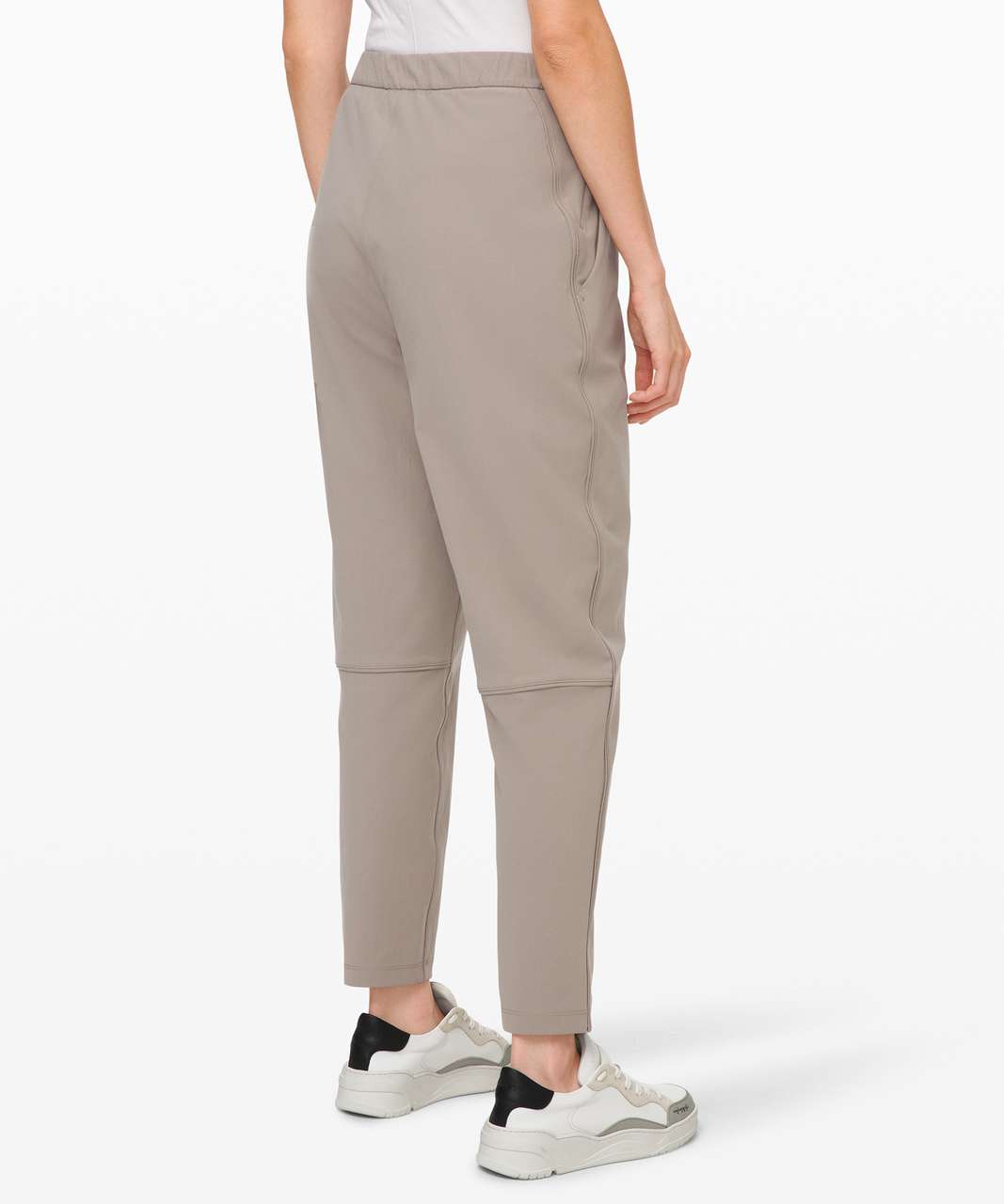 Lululemon Essential High-Rise Trouser 12 Carbon Dust Warpstreme Khaki $138  NWOT