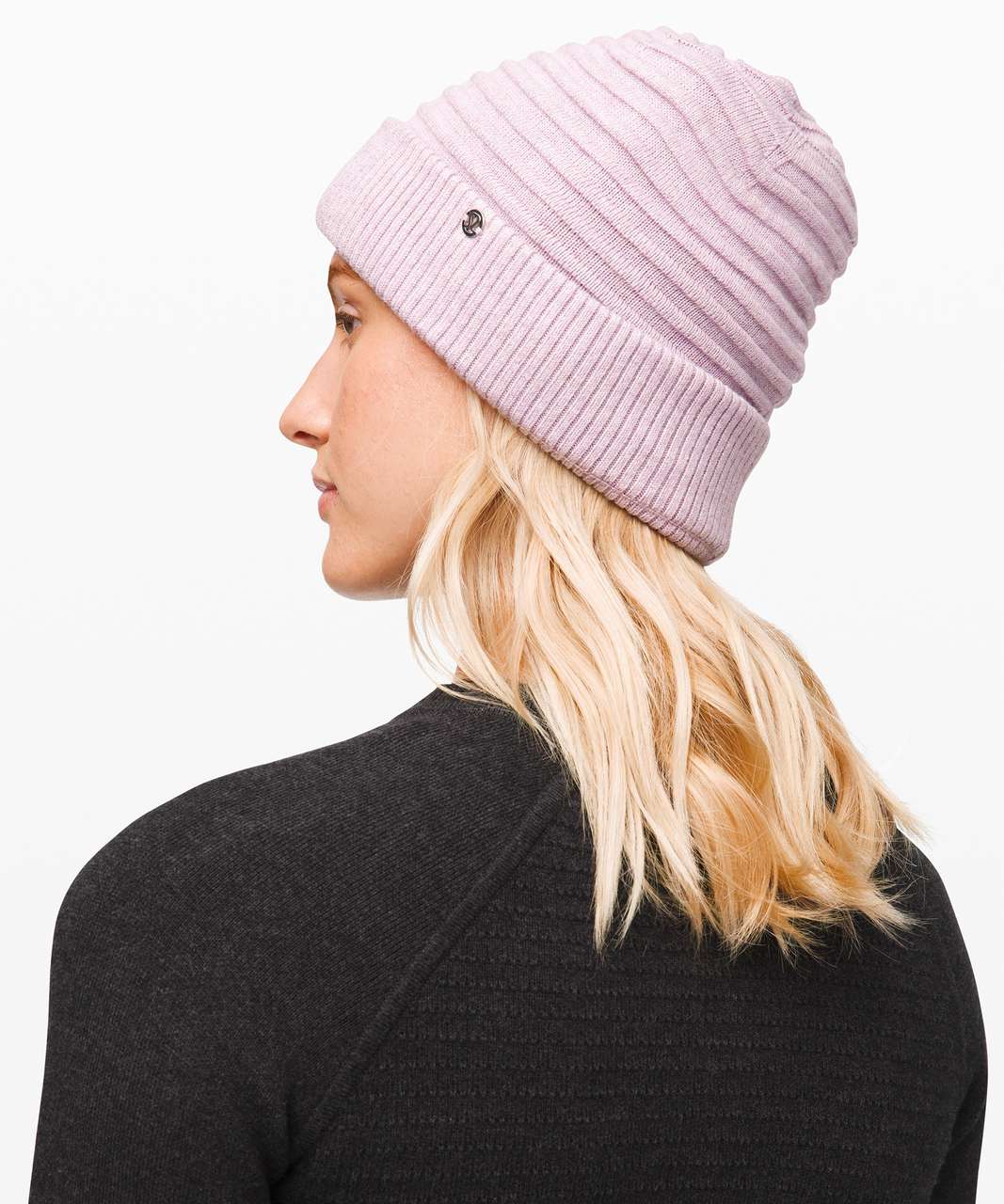 lululemon pink beanie